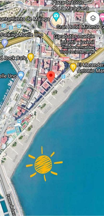 Apartamento Malaga Port Екстериор снимка